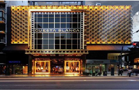 卢氏门头设计与商业空间的纽带。