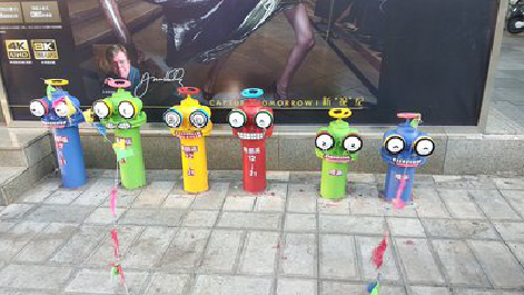 卢氏商业区彩绘