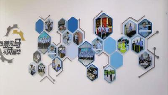 卢氏文化墙最常见的做法。