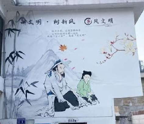 卢氏分享几个墙绘保养知识。