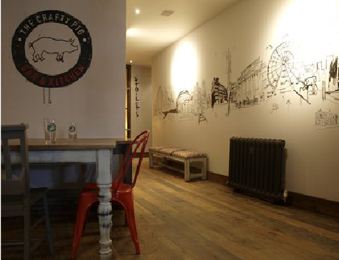 卢氏教你判断手绘墙质量的好坏。