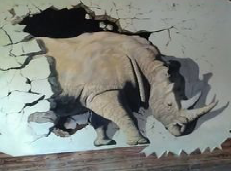 卢氏在墙绘中，如何绘制3D效果？