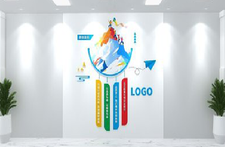 卢氏公司企业形象墙的工艺材料有哪些？