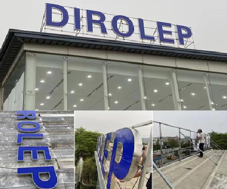 卢氏楼顶发光字安装的注意事项。